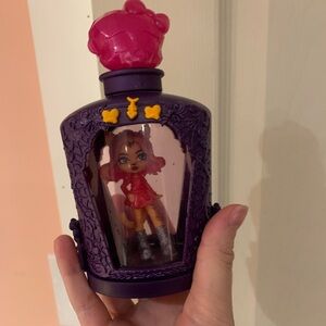 Monster high toralei Purple and Pink Doll Perfume Bottle